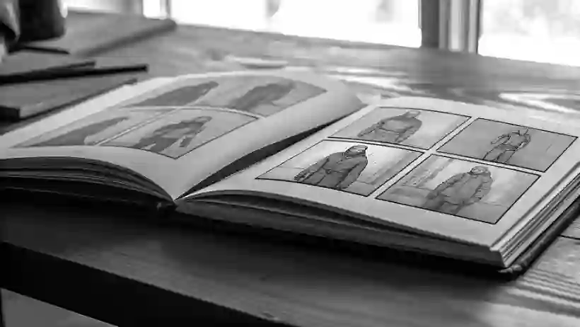 Open books showing character development through strategic challenges