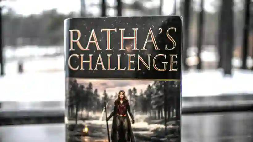 Ratha's Challenge book cover design and development