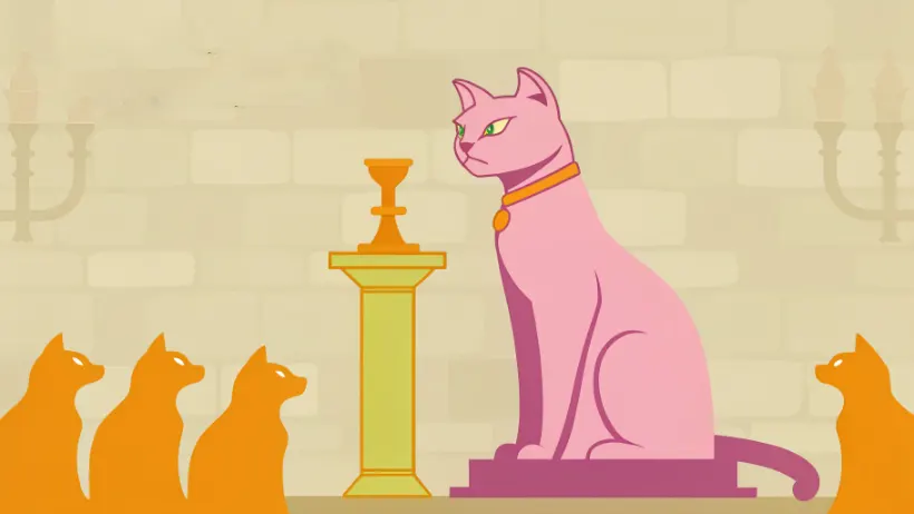 Cat clan leader making strategic decisions during a crisis